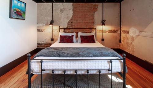 Deluxe-Studiosuite, Balkon, Stadtblick