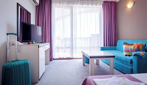 Standard-Doppelzimmer, Balkon, Meerblick