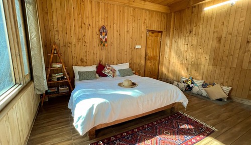Premium-Doppelzimmer, Balkon, Bergblick