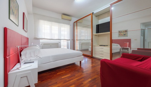 Deluxe-Doppel- oder -Zweibettzimmer, Balkon, Stadtblick