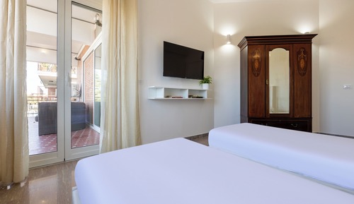 Superior-Doppel- oder -Zweibettzimmer, Stadtblick