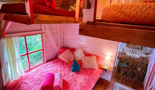 Panoramic-Ferienhütte, Bergblick