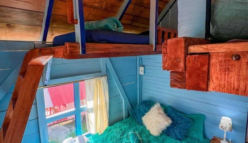 Panoramic-Ferienhütte, Bergblick