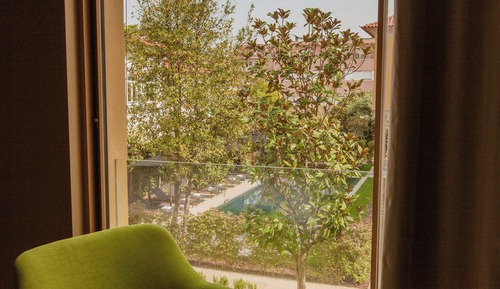 Deluxe-Doppelzimmer, Gartenblick