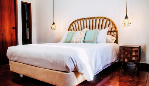 Comfort-Apartment, Blick auf den Innenhof