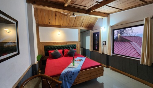 Design-Zimmer, Bergblick