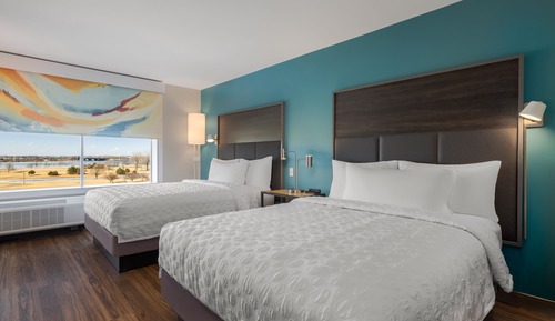 Zimmer, 2 Queen-Betten