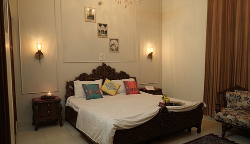Superior-Doppel- oder -Zweibettzimmer, Gartenblick