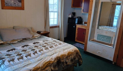 Standard-Ferienhütte, Bergblick