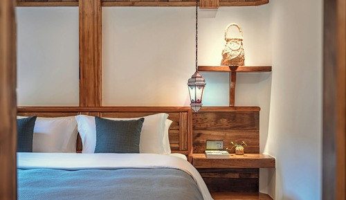 Basic-Suite, 2 Schlafzimmer, Blick auf den Innenhof