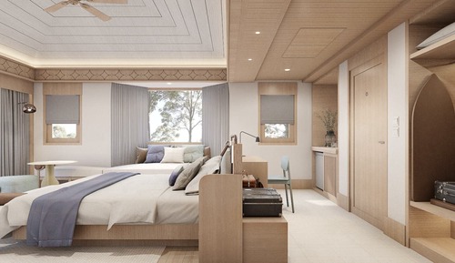 Suite, 1 King-Bett, Meerblick (Duplex, Spa)