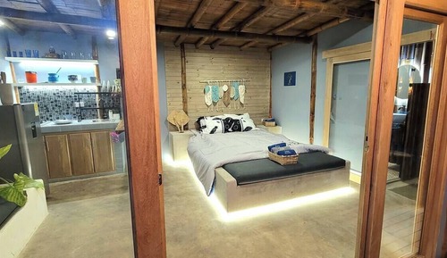 Deluxe-Zimmer, Terrasse, Bergblick