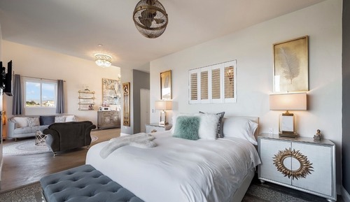 Luxury-Suite, Blick auf den Weinberg