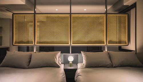 Zweibettzimmer, Stadtblick (Sauna)