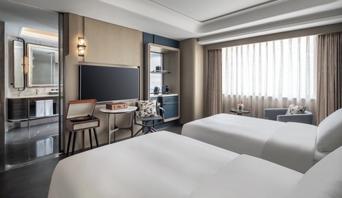 Premium-Zimmer, 2 Doppelbetten