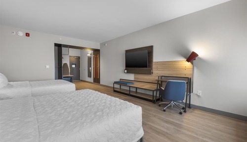 Zimmer, 2 Queen-Betten, barrierefrei, Badewanne (Mobility & Hearing)