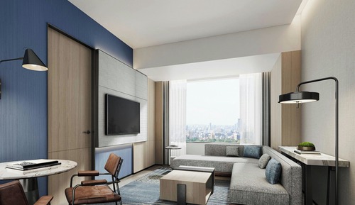 Executive-Suite, 1 King-Bett (View)