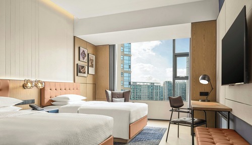 Business-Doppelzimmer, 2 Doppelbetten