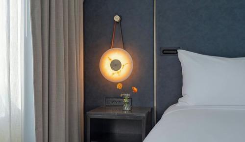 Zimmer, 1 King-Bett, Stadtblick