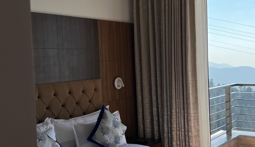 Comfort-Doppelzimmer, 1 King-Bett, Balkon, Bergblick