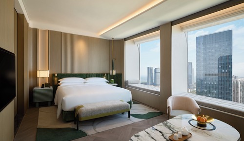 Fairmont Gold, Zimmer, 1 King-Bett, Meerblick