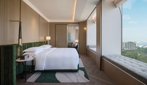 Fairmont Gold, Deluxe-Suite, 1 King-Bett, Meerblick