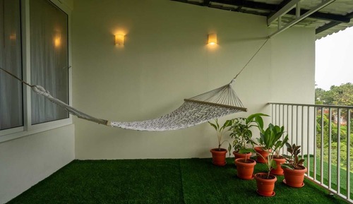 Classic-Zimmer, Terrasse, Gartenblick