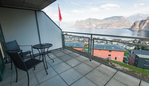 Doppelzimmer, Balkon, Seeblick