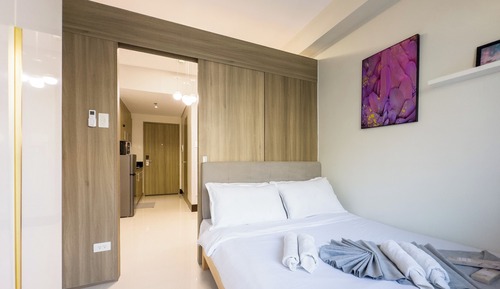 Familienapartment, 1 Queen-Bett und Schlafsofa, Kühlschrank und Mikrowelle