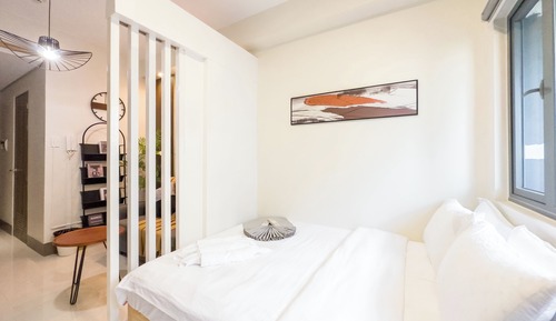 Grand-Zimmer, 1 Queen-Bett und Schlafsofa, mit Bad