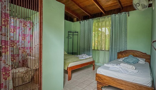 Doppel- oder Zweibettzimmer, Bergblick