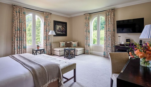 Luxury-Suite, Blick auf den Innenhof