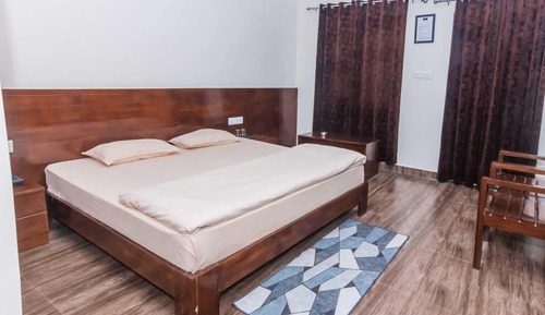 Premium-Doppel- oder -Zweibettzimmer, Bergblick