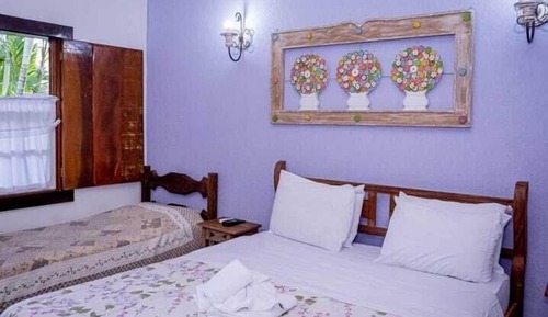 Standard-Dreibettzimmer, Veranda, Gartenblick