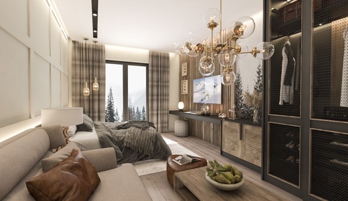 Junior-Suite, Bergblick