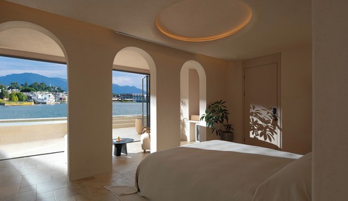 Luxury-Doppelzimmer, 1 King-Bett, Meerblick