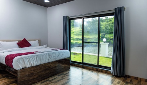 Deluxe-Ferienhaus, Flussblick