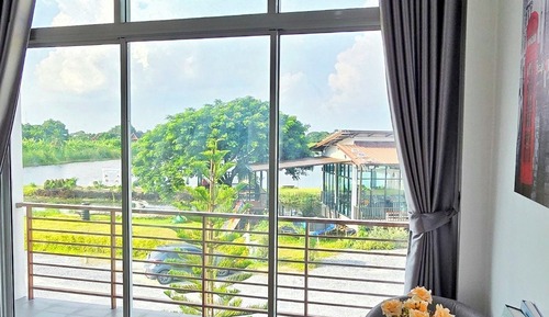 Deluxe-Haus, Balkon, Seeblick