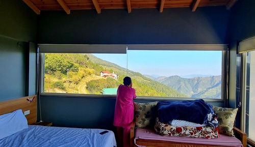 Luxury-Doppelzimmer, Hügelblick