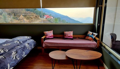 Deluxe-Doppelzimmer, Hügelblick