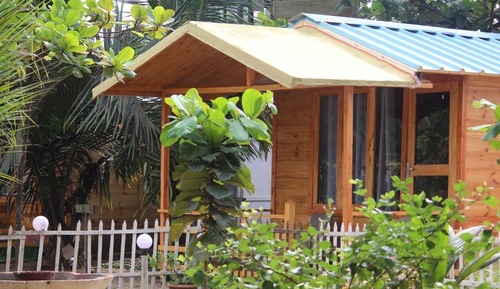Standard-Ferienhaus, Balkon, Strandblick
