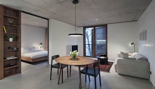 Design-Suite, 1 Schlafzimmer, Gartenblick
