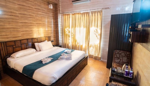 Comfort-Doppelzimmer, Balkon, Bergblick