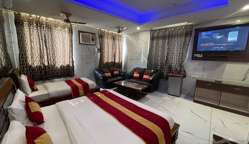 Deluxe-Doppelzimmer, Balkon, Bergblick