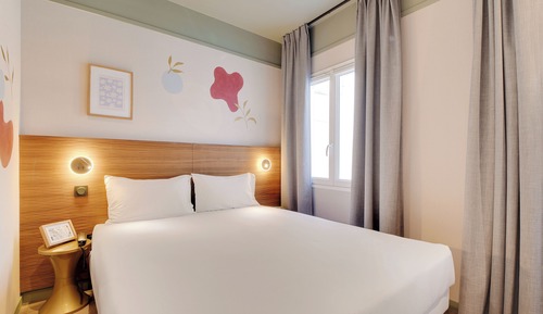Classic-Doppelzimmer, Blick auf den Innenhof