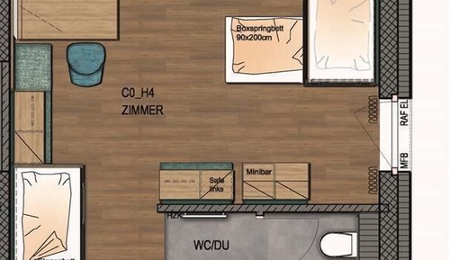 Studio, Erdgeschoss