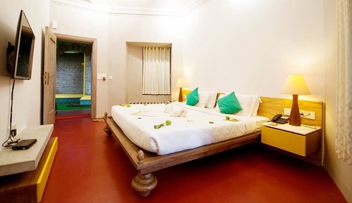 Deluxe-Villa, Blick auf die Anlage
