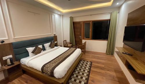 Superior-Doppelzimmer, Balkon, Bergblick