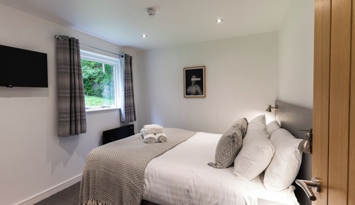 Holzhütte, 1 King-Bett