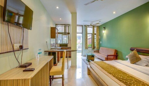 Comfort-Doppelzimmer, Blick auf den Innenhof